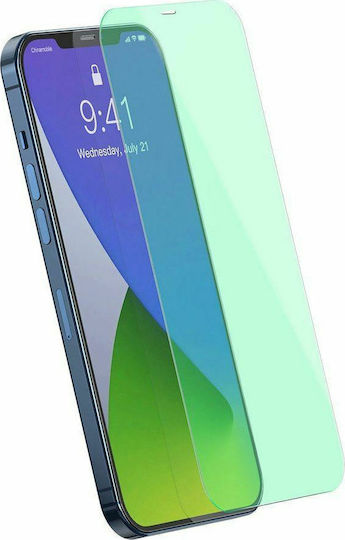 Baseus Anti-blue Full Face Tempered Glass 2τμχ (iPhone 12 / 12 Pro)