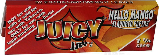 Juicy Jays Mello Mango Foițe de Țigări Rulate 1+1/4 32 foi 1buc