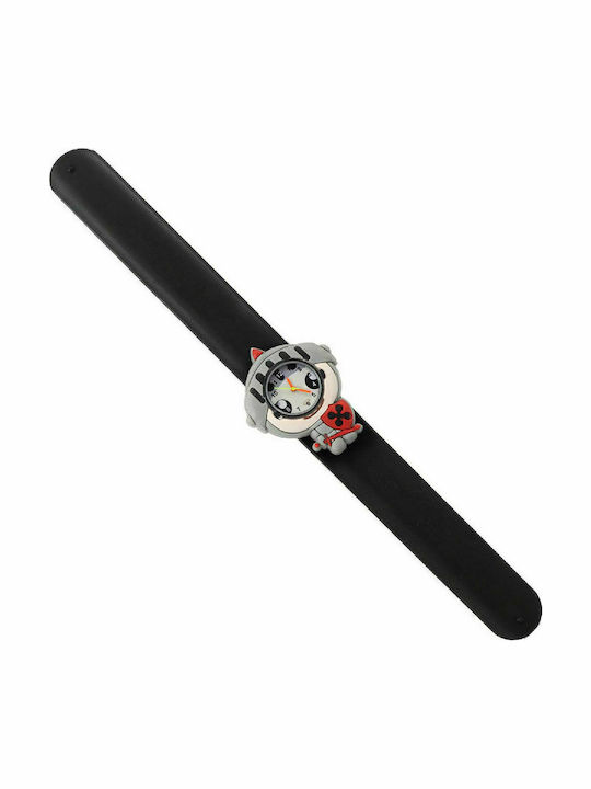 Wacky Watches Παιδικό Αναλογικό Ρολόι Wacky Knight Γκρι