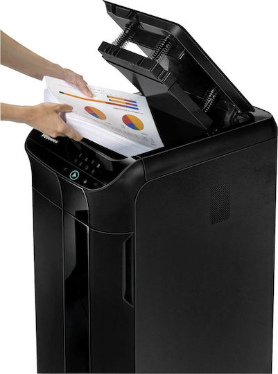 Fellowes Distrugător de Documente Automax 350C Tăiere transversală 12 Foi cu Coș 68lt