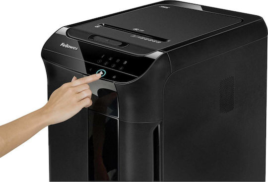 Fellowes Distrugător de Documente Automax 350C Tăiere transversală 12 Foi cu Coș 68lt