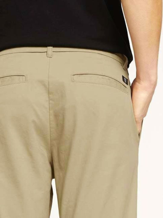 Hose Chino in Schlanker Passform Beige