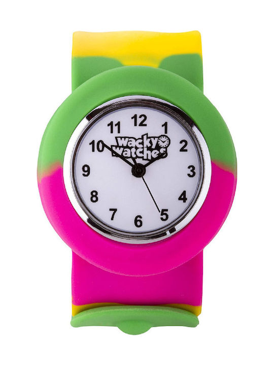 Wacky Watches Παιδικό Αναλογικό Ρολόι Wacky Slap 3D Πολύχρωμο