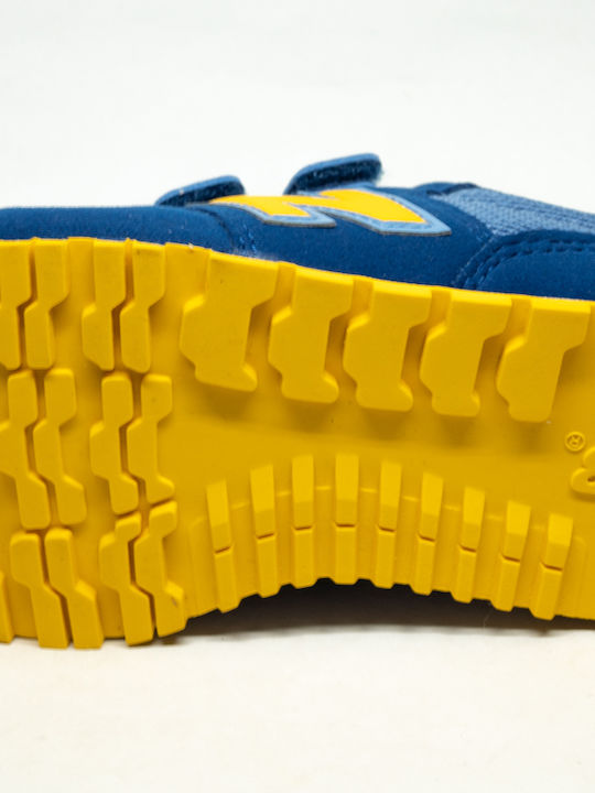 500 Kids Sneakers with Scratch Blue
