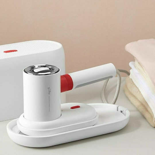 Deerma Ατμοκαθαριστής Ρούχων Χειρός 1000W με Δοχείο 110ml Λευκός