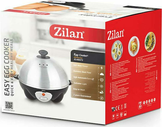Zilan Fierbător de Ouă 7 Locuri 360W Negru