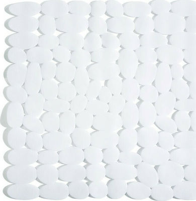 Dimitracas Octopus Marathon Shower Mat with Suction Cups White 54x54cm