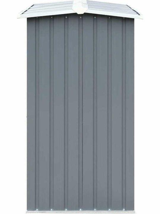 Metallisches Korrosionsschutz Gartenblockhaus Herstellerfarbe Grau M1.72xB0.91xH1.54m