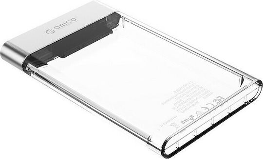 Orico Case for Hard Drive 2.5" SATA III with Connection USB 3.0 Transparent