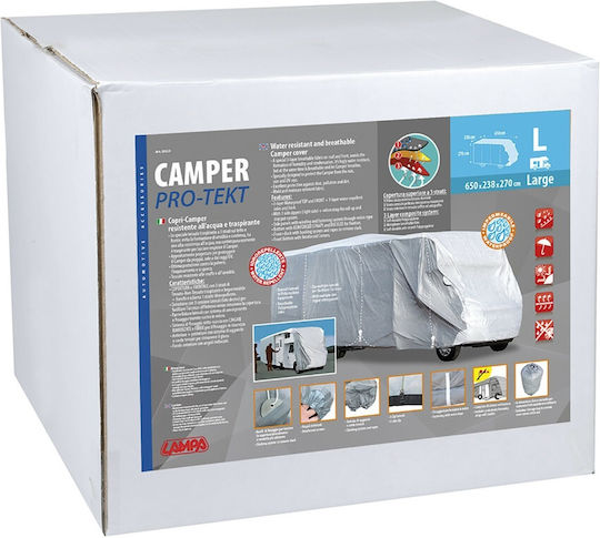 Lampa Pro Tekt Camper CM-L Κουκούλα για Αυτοκινούμενο 650x238x270cm Αδιάβροχη