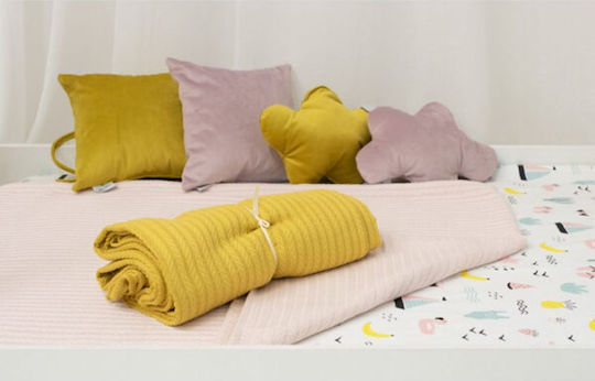 Joma Home Dekokissen für Wiege Velutto Rosa 30x30cm