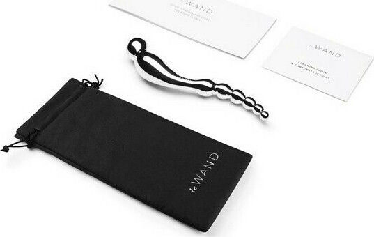 Le Wand Swerve Dildo Ασημί 20.3cm