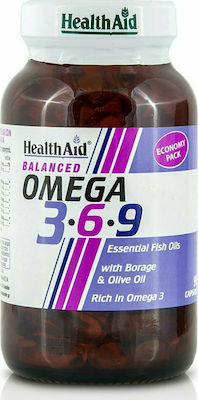 Health Aid Balanced Omega 3 6 9 60 Softgels