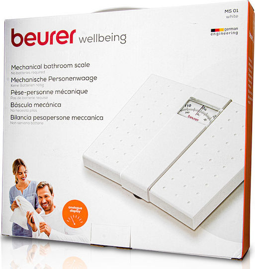 Beurer Analogic Cantar in culoare Alb 71005