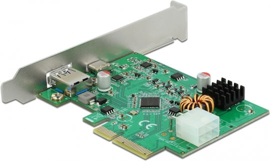 DeLock PCIe Controller with 1 USB 3.2 Port