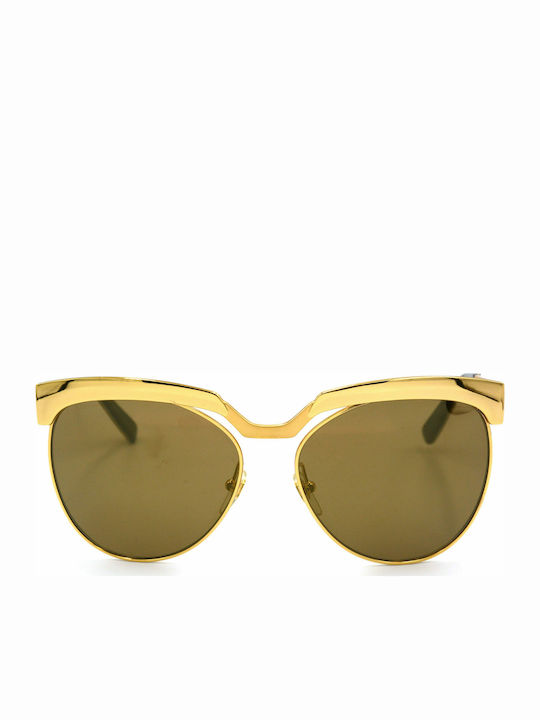 MCM Women's Sunglasses with Gold Metal Frame MCM105S 717