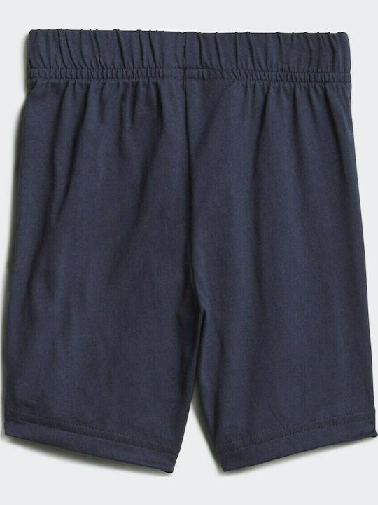 adidas Kids Set With Light Blue Shorts 2 Pieces