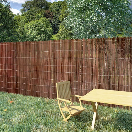 vidaXL Bamboo Fencing of Itias with Whole Wood 1x5m 147785 vidaXL Bamboo Fencing of Itias with Whole Wood 1x5m 147785