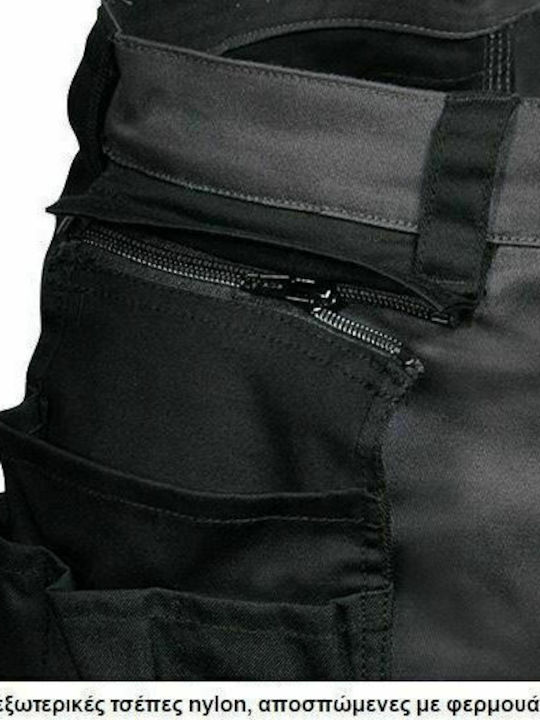 Cofra Kudus Work Trousers Gray