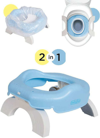 Baby Jem Tragbares Töpfchen Blau