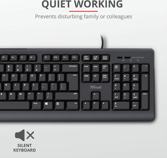 Trust Primo Nur Tastatur Griechisch