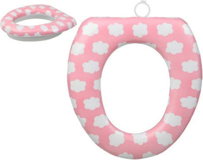 Kiokids Toddler Toilet Seat Soft-Padded Pink