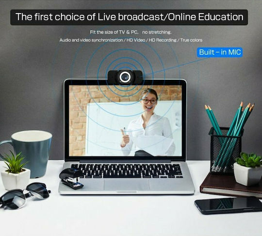 Partner Tele ECM-CDV126C Web Camera Full HD 1080p