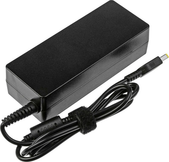 Green Cell Laptop Charger 90W 20V 4.5A for Lenovo with Detachable Power Cord