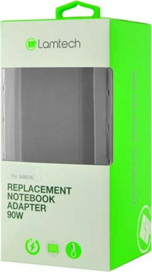 Lamtech Φορτιστής Laptop 90W 19V 4.74A για Samsung χωρίς Καλώδιο Τροφοδοσίας