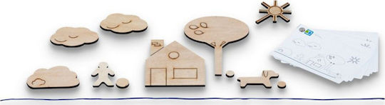 BS Toys Mirror Game Educational Game Knowledge made of Wood for 6+ years old Years Old