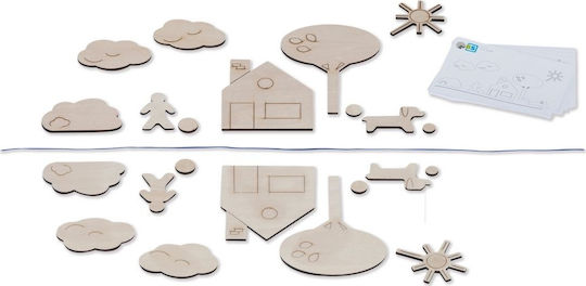 BS Toys Mirror Game Educational Game Knowledge made of Wood for 6+ years old Years Old