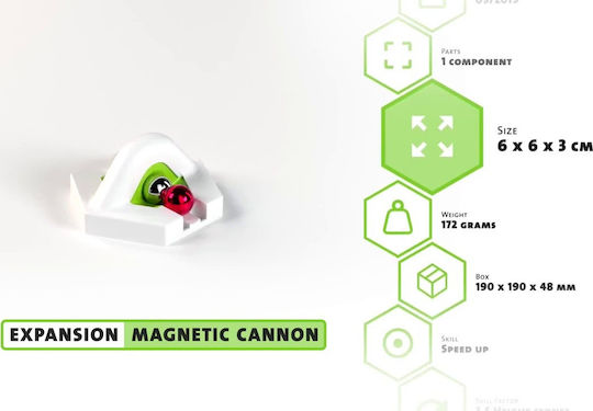 Ravensburger Magnetic Cannon Εκπαιδευτικό Παιχνίδι Μηχανικής Gravitrax για 8+ Ετών