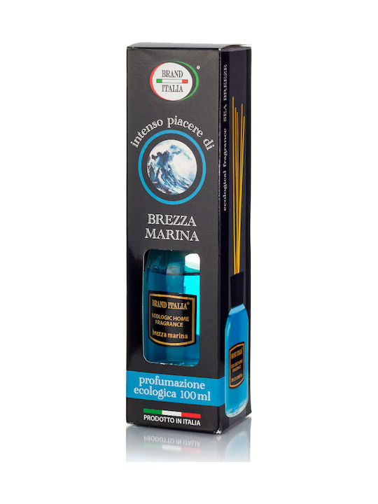 Brand Italia Diffuser Οικολογικό με Άρωμα Θαλάσσια Αύρα BR077-16 100ml