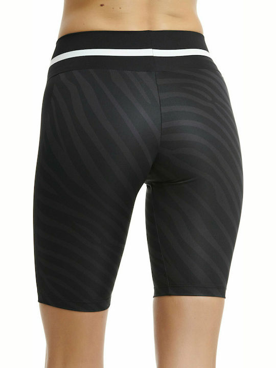 BodyTalk 1211-905114 Women's Bike Legging High Waisted Black