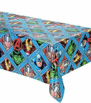 Procos Mighty Avengers Party-Tischdecke Rächer Kunststoff 180x120cm 87968