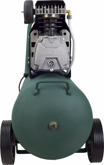 Metabo Basic 250-50 W Einphasig Luftkompressor 81dB mit Leistung 2hp und Lufttank 50Es 601534000