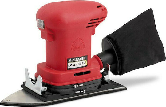 Stayer LOM130PD Electric Pulse Sander 170W with Suction System