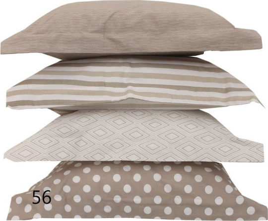 Anna Riska Mix & Match Baby Sheet Crib Cotton Brown 120x165cm