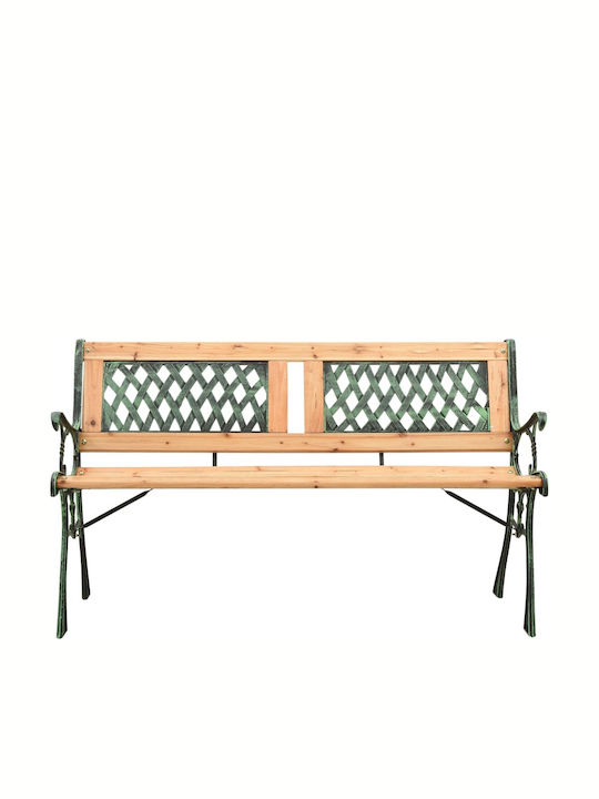 Bank Außenbereich Gusseisen 122x54x73cm