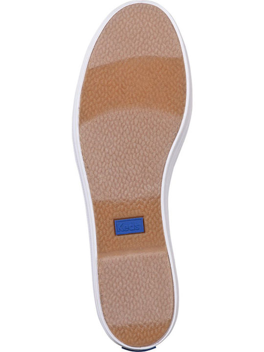 Triple Seasonal Solid Γυναικεία Flatforms Sneakers Λευκά