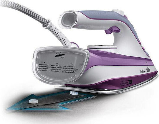 Braun TexStyle 5 SI 5037 VI Σίδερο Ατμού 2700W με Κεραμική Πλάκα και Συνεχόμενη Παροχή 50gr/min