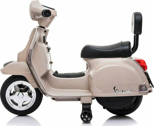 Παιδική Vespa Licensed PX-150 Ηλεκτροκίνητη 6 Volt Μπεζ
