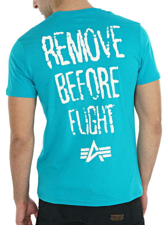 RBF Moto T-shirt Γαλάζιο
