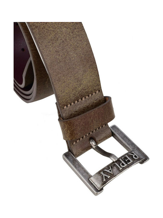 Replay Men's Leather Belt Brown