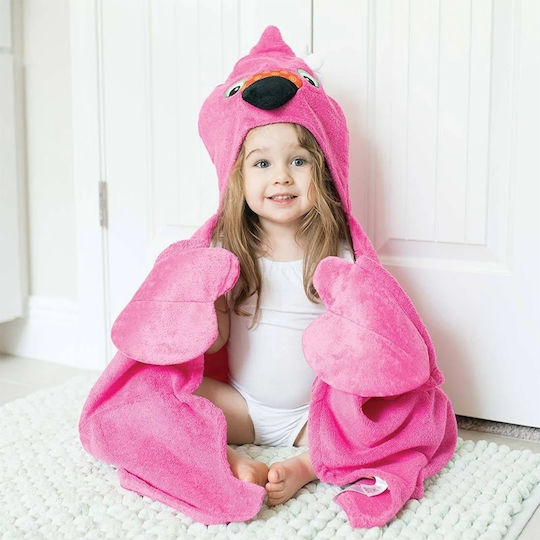 Zoocchini Baby-Badetuch mit Kapuze 127x55cm