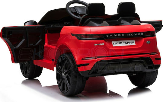 Range Rover Evoque Две Места с Дистанционно Управление Лицензиран 12 Волта Червен за 1+ Години
