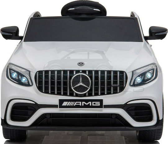 Mercedes Benz GLC 63S Einsitzer mit Fernbedienung Lizensiert 12 Volt Weiß für 1+ Jahre