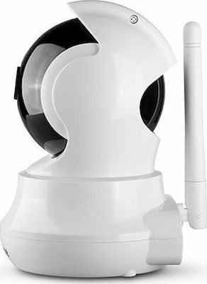 Lamtech IP Surveillance Camera Wi-Fi 1080p Full HD with Two-Way Communication and Flash 3.6mm