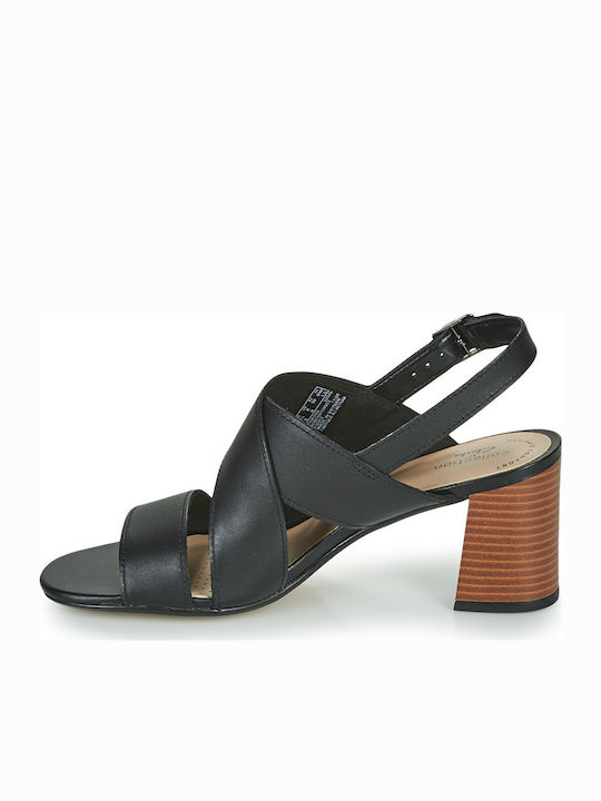 Jocelynne Bao Leder Sandalen Anatomisch Schwarz
