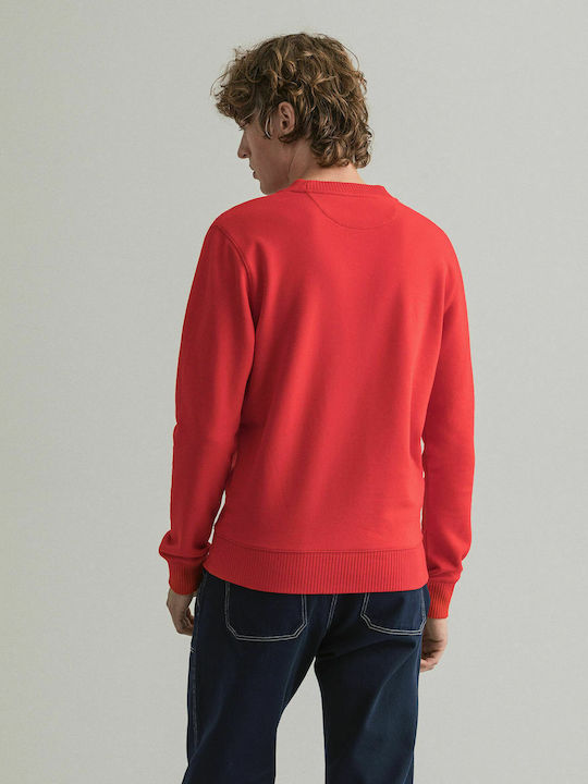 Gant Herren Sweatshirt Rot